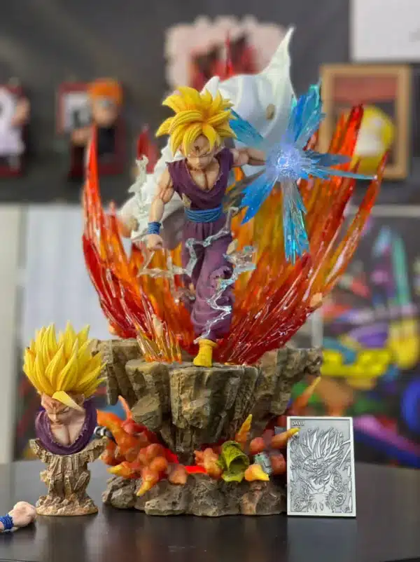 Dragon Ball Dayu Studio Son Gohan Resin Statue 4