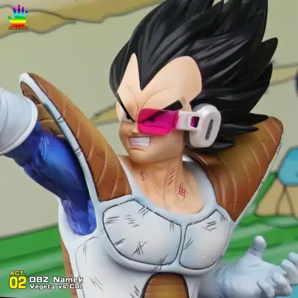 Dragon Ball JacksDo Studio Vegeta vs Cui Resin Statue 5