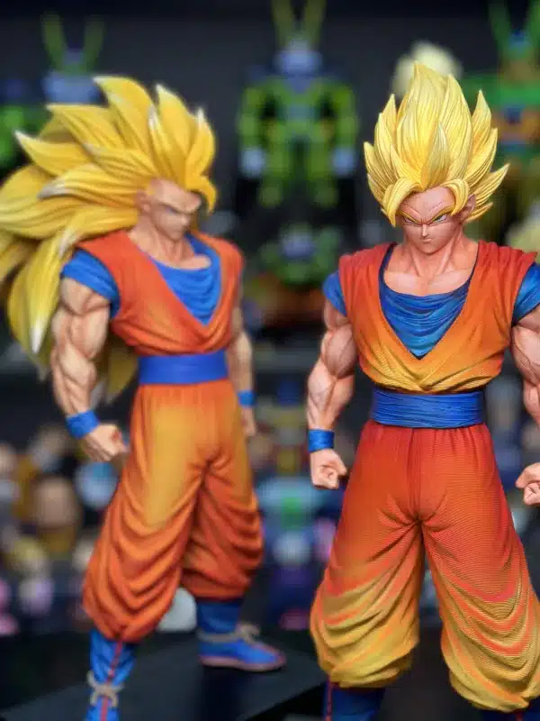 Dragon Ball XG Studio Goku SSJ2 Resin Statue 3