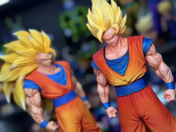 Dragon Ball XG Studio Goku SSJ2 Resin Statue 4