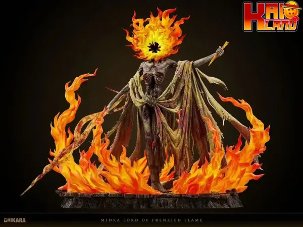 Elden Ring Chikara Studio Lord Of Frenzied Flame Midra Resin Statue 1