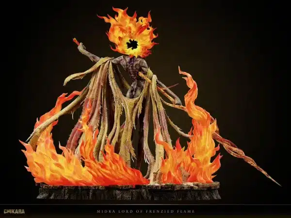 Elden Ring Chikara Studio Lord Of Frenzied Flame Midra Resin Statue 2