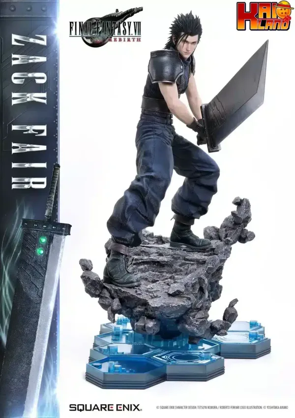 Final Fantasy Prime 1 Studio Zack Fair Licensed Resin Statue 4