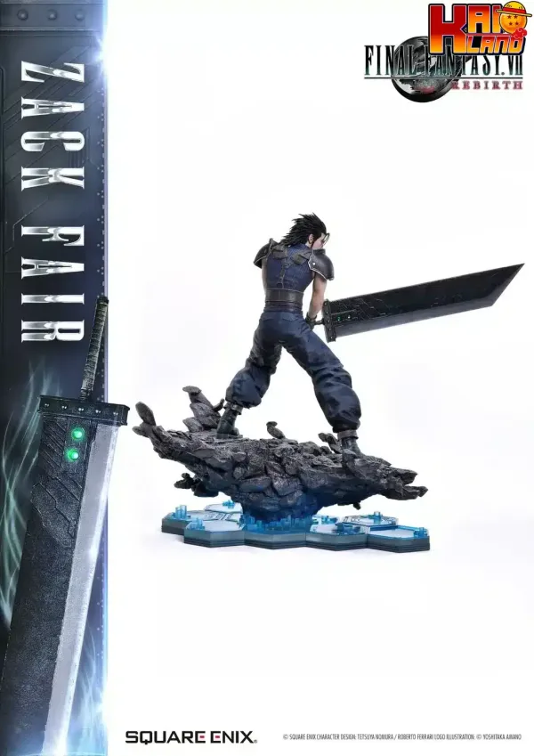 Final Fantasy Prime 1 Studio Zack Fair Licensed Resin Statue 6