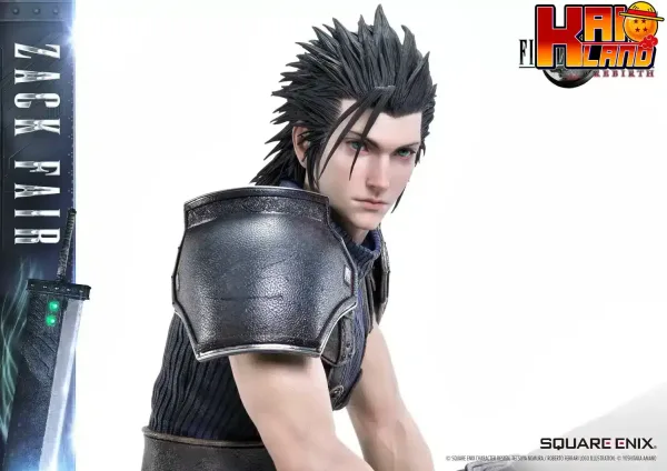 Final Fantasy Prime 1 Studio Zack Fair Licensed Resin Statue 8