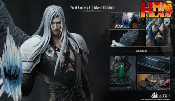 Final Fantasy VII Dream Boat Studio Sephiroth Resin Statue 3