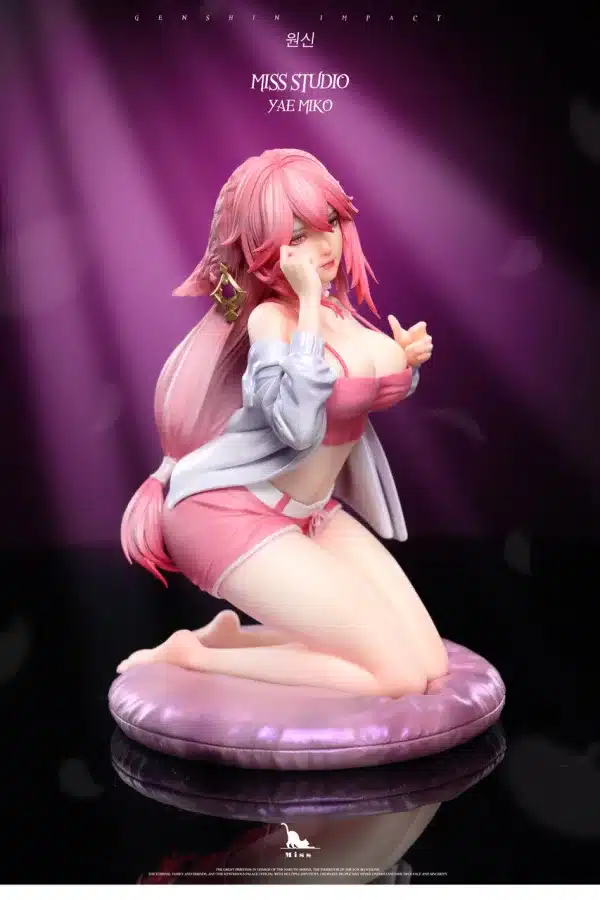 Genshin Impact Miss Studio Yae Miko Resin Statue 4