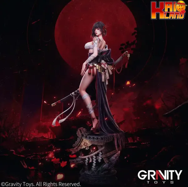 Gravity Toys Studio Oiran Higanbana Resin Statue 1