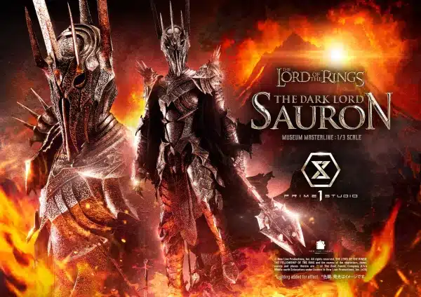 Lord of the Rings Prime 1 Studio The Dark Lord Sauron Licensed Resin Statue 3