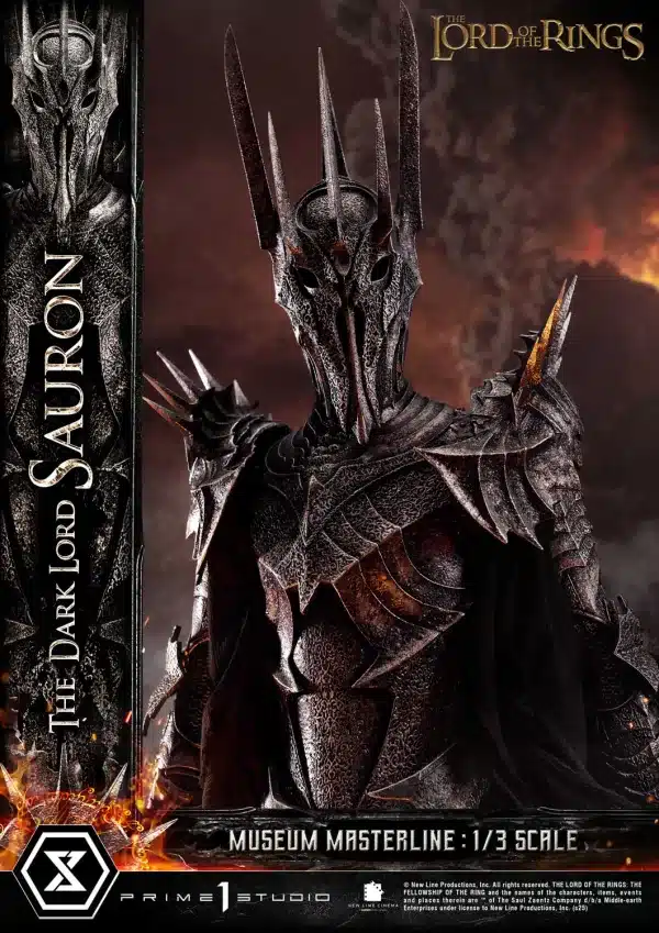 Lord of the Rings Prime 1 Studio The Dark Lord Sauron Licensed Resin Statue 9