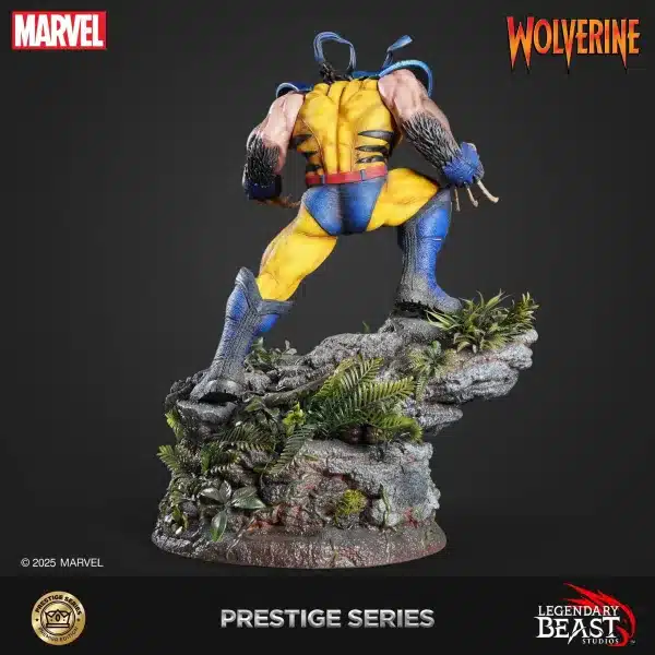 Marvel Legendary Beast Studio Wolverine Licensed Resin Statue 3