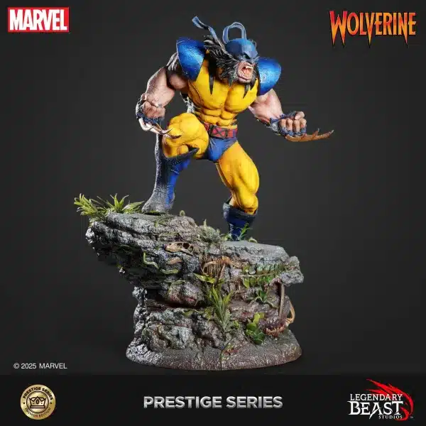 Marvel Legendary Beast Studio Wolverine Licensed Resin Statue 4