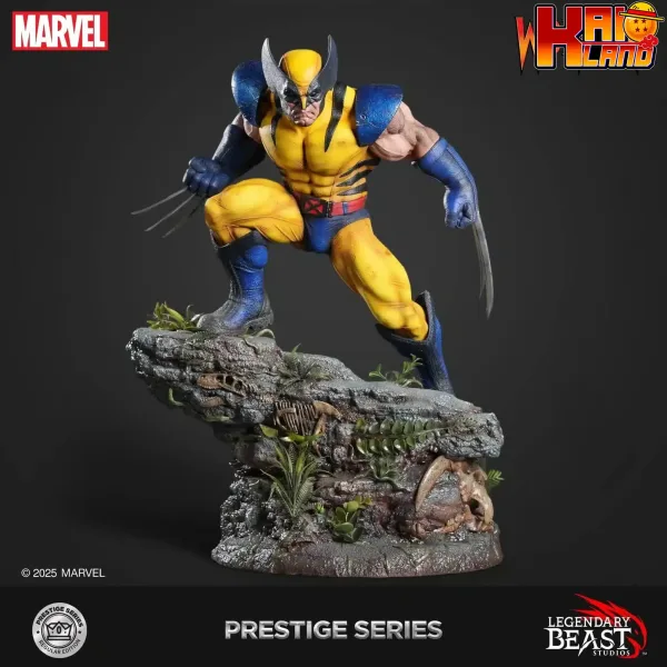 Marvel Legendary Beast Studio Wolverine Licensed Resin Statue 6