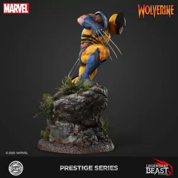 Marvel Legendary Beast Studio Wolverine Licensed Resin Statue 7