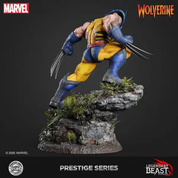 Marvel Legendary Beast Studio Wolverine Licensed Resin Statue 8