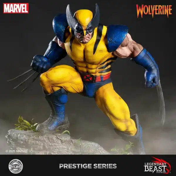 Marvel Legendary Beast Studio Wolverine Licensed Resin Statue 9