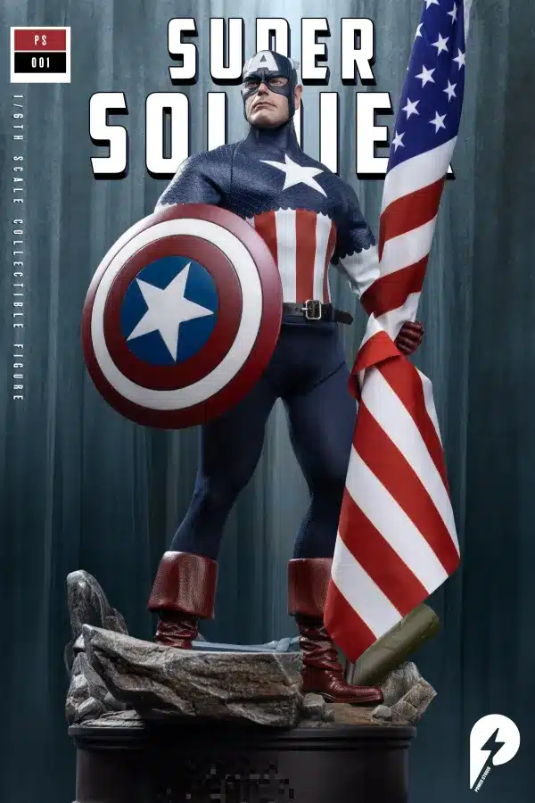 Marvel Power Studio Super Soldier Captain America 3