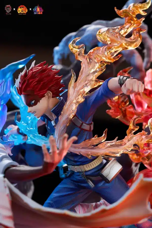 My Hero Academia Weare A Design X Climax studio Dabi vs Todoroki Resin Statue 4