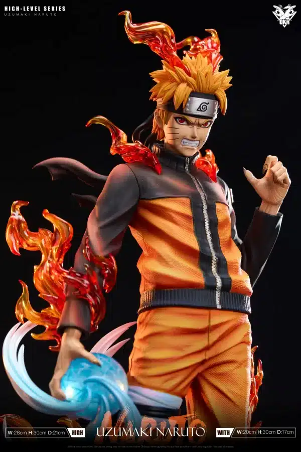 Naruto Okr Studio Naruto Uzumaki Resin Statue 4