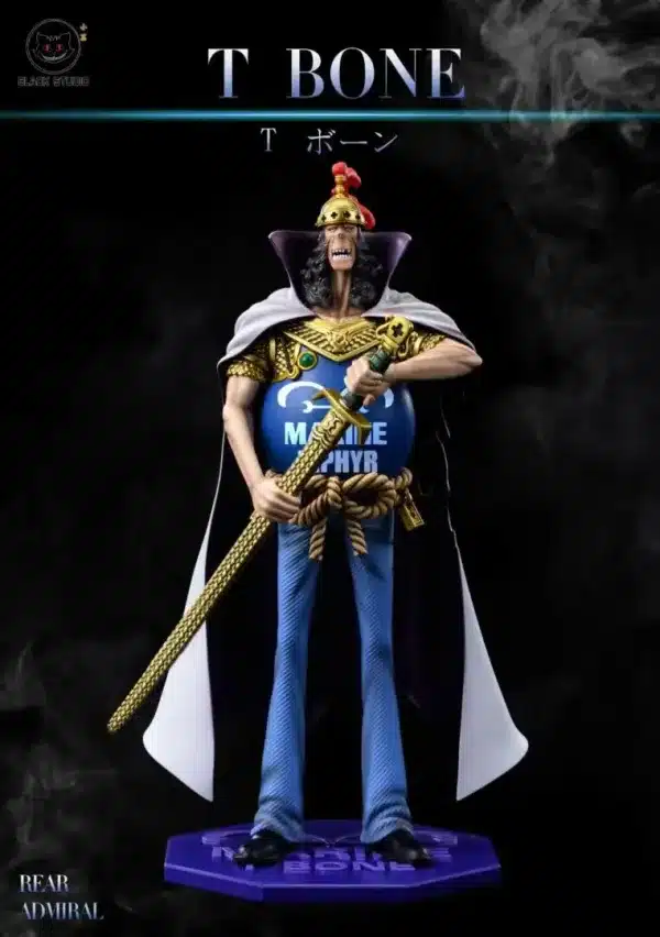 One Piece Black Studio T Bone Resin Statue 1