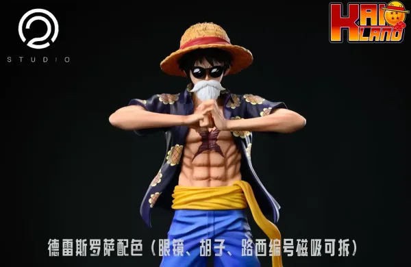 One Piece C2 Studio Luffy V2 Resin Statue 6 scaled