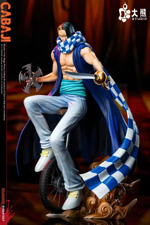 One Piece DX Studio Mohji x Cabaji Resin Statue 3