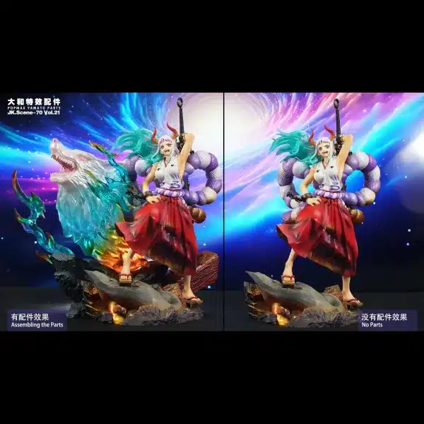 One Piece JacksDo Studio Yamato Special Effect Accessories Resin Statue 3