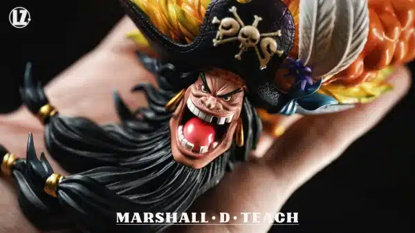 One Piece LZ Studio Two Years Later Blackbeard Marshall D Teach Resin Statue 3