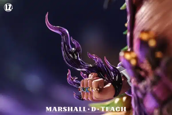 One Piece LZ Studio Two Years Later Blackbeard Marshall D Teach Resin Statue 4