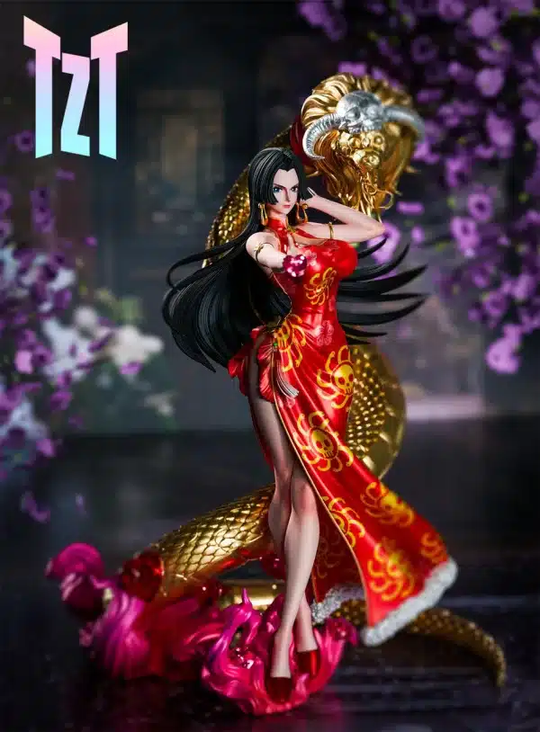 One Piece TZT Studio The Snake Year Empress Boa Hancock Resin Statue 5