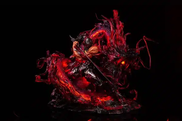 Overwatch Iron Curtain Studio Blackwatch Genji Resin Statue 5