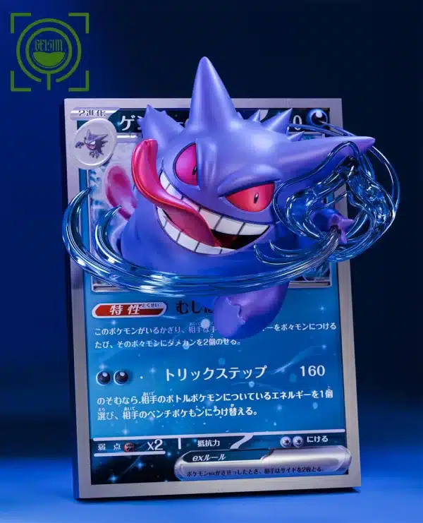 Pokemon Geisha Studio Gengar V2 Resin Statue 2