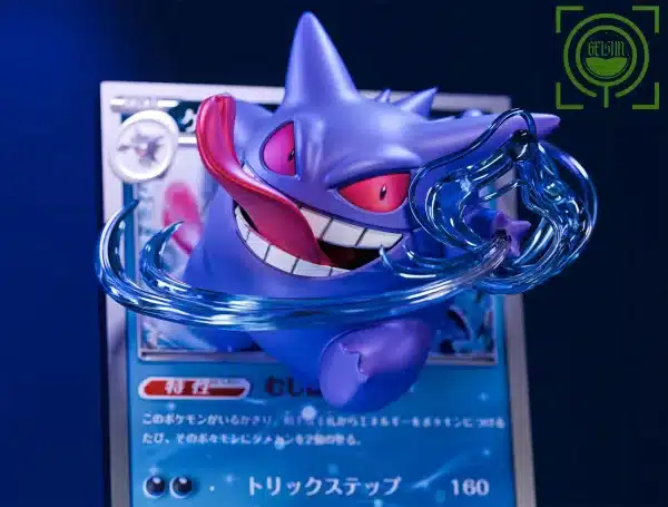 Pokemon Geisha Studio Gengar V2 Resin Statue 3