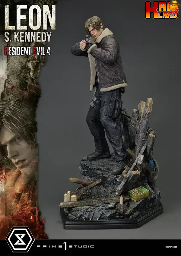 Resident Evil 4 Prime 1 Studio Ultimate Premium Masterline Leon S Kennedy Licensed Resin Statue 9