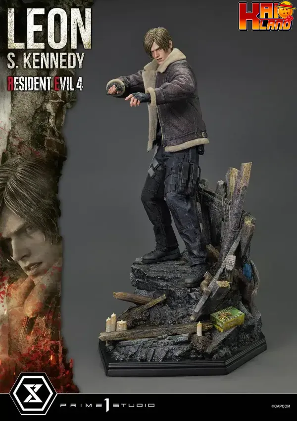 Resident Evil 4 Prime 1 Studio Ultimate Premium Masterline Leon S Kennedy Licensed Resin Statue 9999