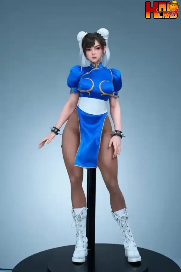 SGD x FG Studio Chun Li Silicone Action Figure Dynamic Arts 1