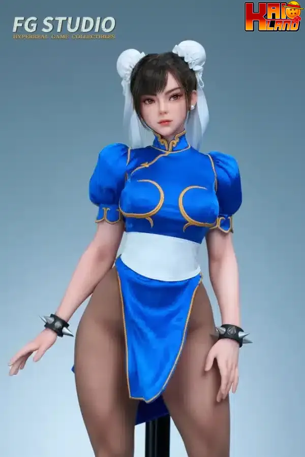 SGD x FG Studio Chun Li Silicone Action Figure Dynamic Arts 2