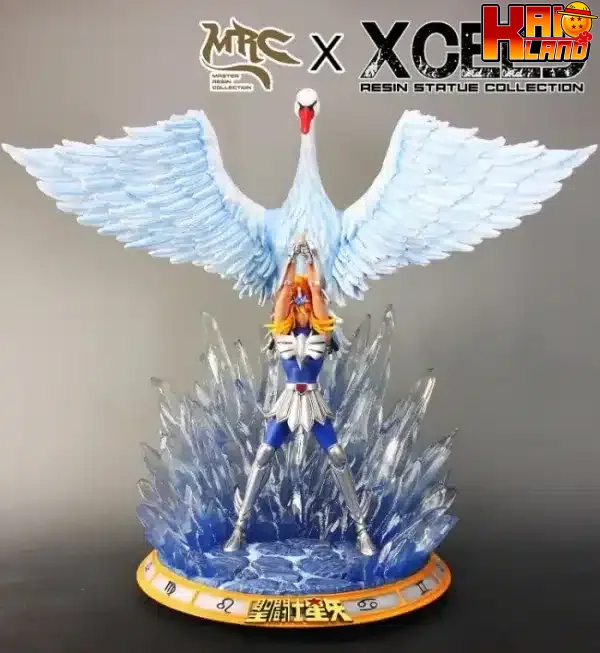 Saint Seiya MRC x XCEED Studio Hyoga Diamond Dust Resin Statue 4