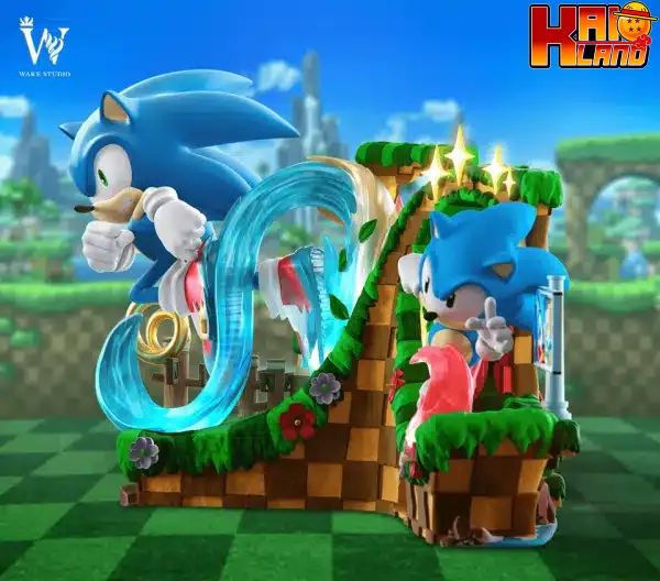 Sonic Wake Studio Sonic the Hedgehog Resin Statue 3