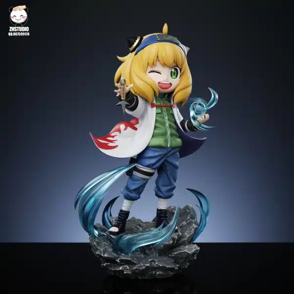 Spy x Family ZH Studio Anya Cosplays Minato Namikaze Resin Statue 2