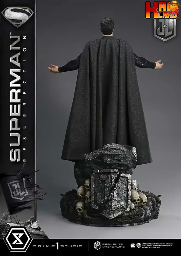 Superman Prime 1 Studio Real Superman Resurrection Zack Snyders Justice League Licensed Resin Statue 8