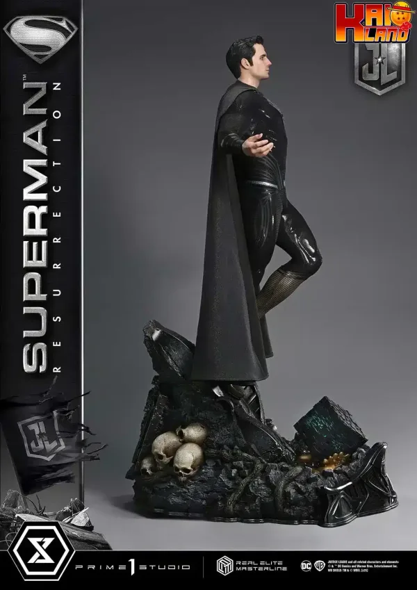 Superman Prime 1 Studio Real Superman Resurrection Zack Snyders Justice League Licensed Resin Statue 9