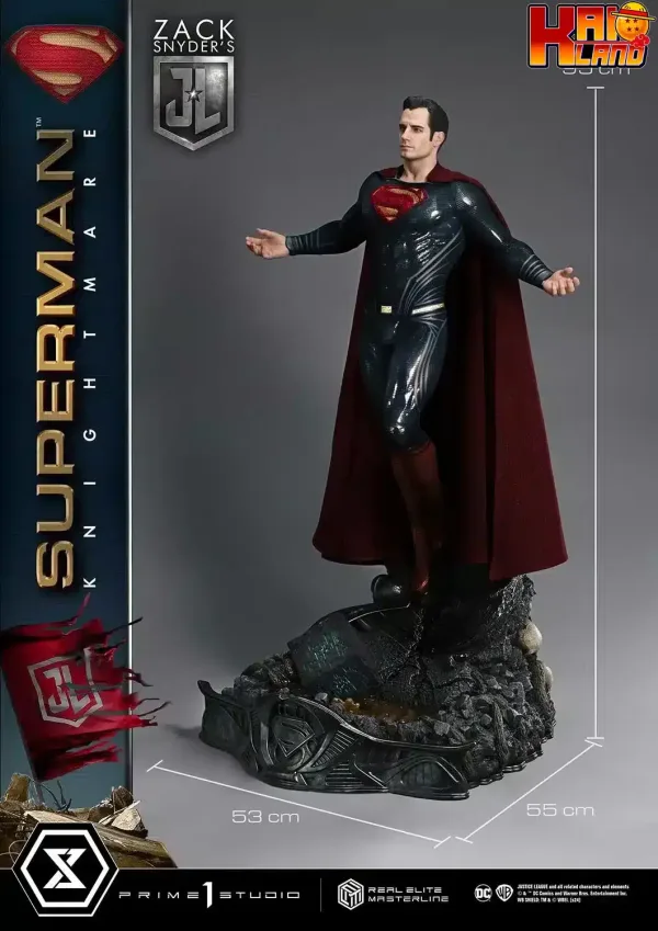 Superman Prime 1 Studio Real Superman Resurrection Zack Snyders Justice League Licensed Resin Statue 99999999999999