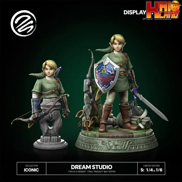 The Legend of Zelda Dream Studio Link Hero Of Twilight Resin Statue 3