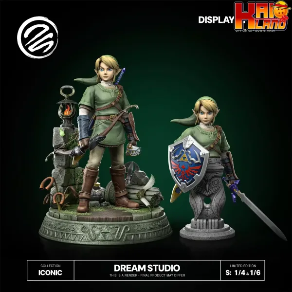 The Legend of Zelda Dream Studio Link Hero Of Twilight Resin Statue 4