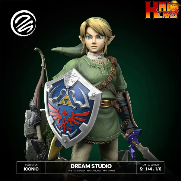 The Legend of Zelda Dream Studio Link Hero Of Twilight Resin Statue 5