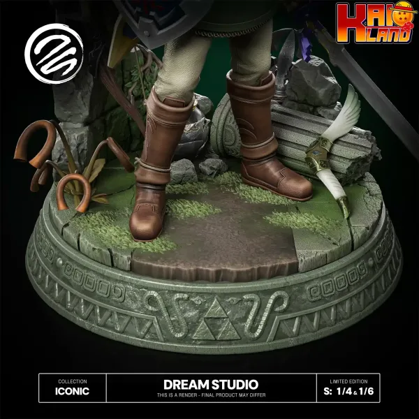 The Legend of Zelda Dream Studio Link Hero Of Twilight Resin Statue 6