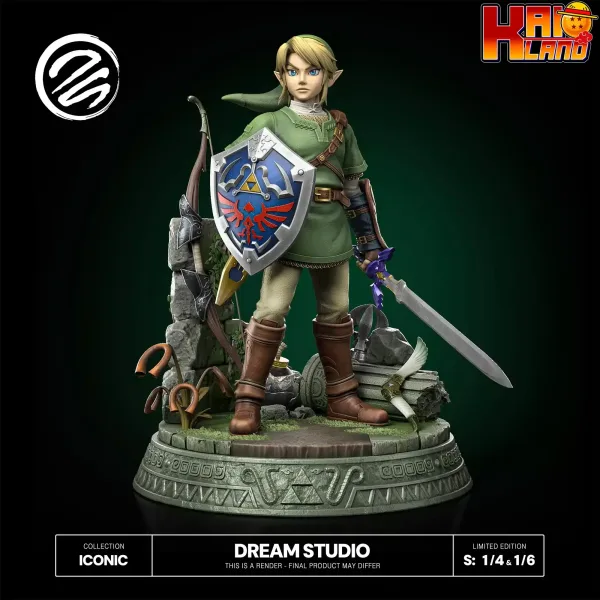 The Legend of Zelda Dream Studio Link Hero Of Twilight Resin Statue