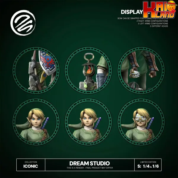 The Legend of Zelda Dream Studio Link Hero Of Twilight Resin Statue 7