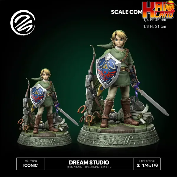 The Legend of Zelda Dream Studio Link Hero Of Twilight Resin Statue 8